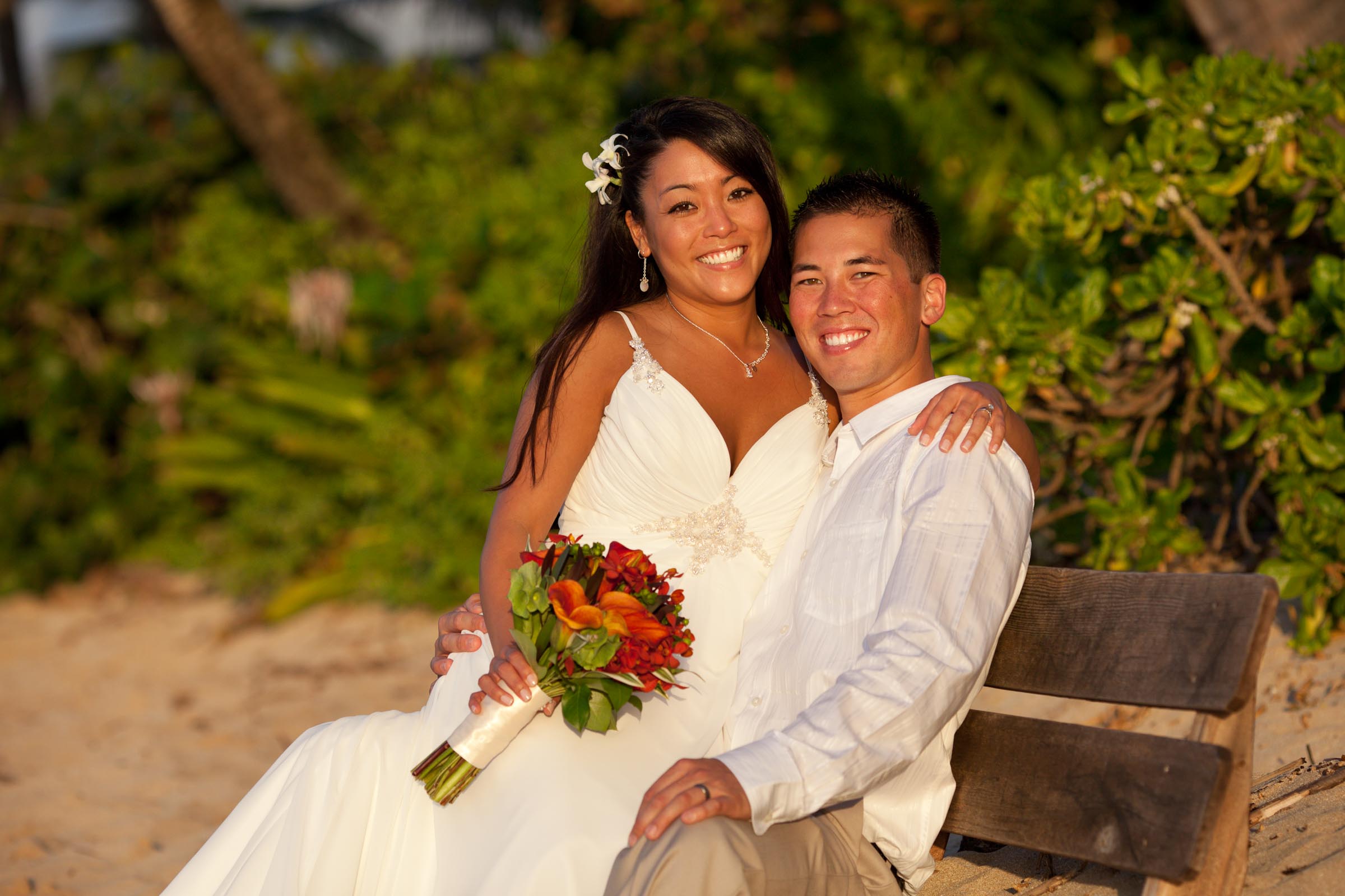 Hawaiian Weddings — wedding photography by Kim Sinton