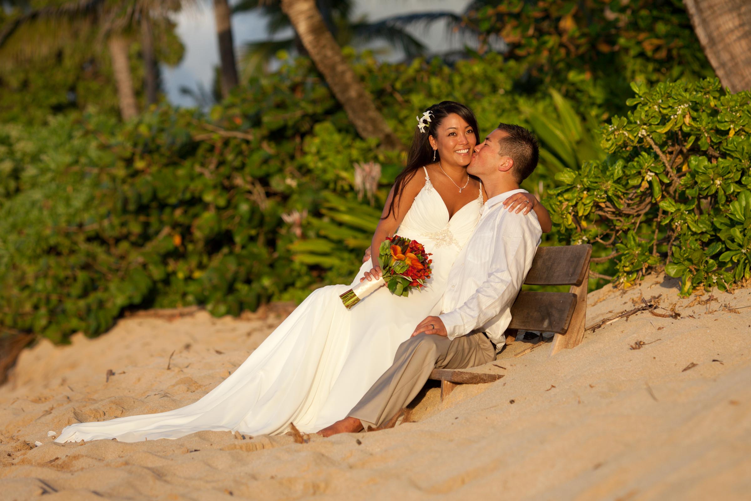 Hawaiian Weddings — wedding photography by Kim Sinton