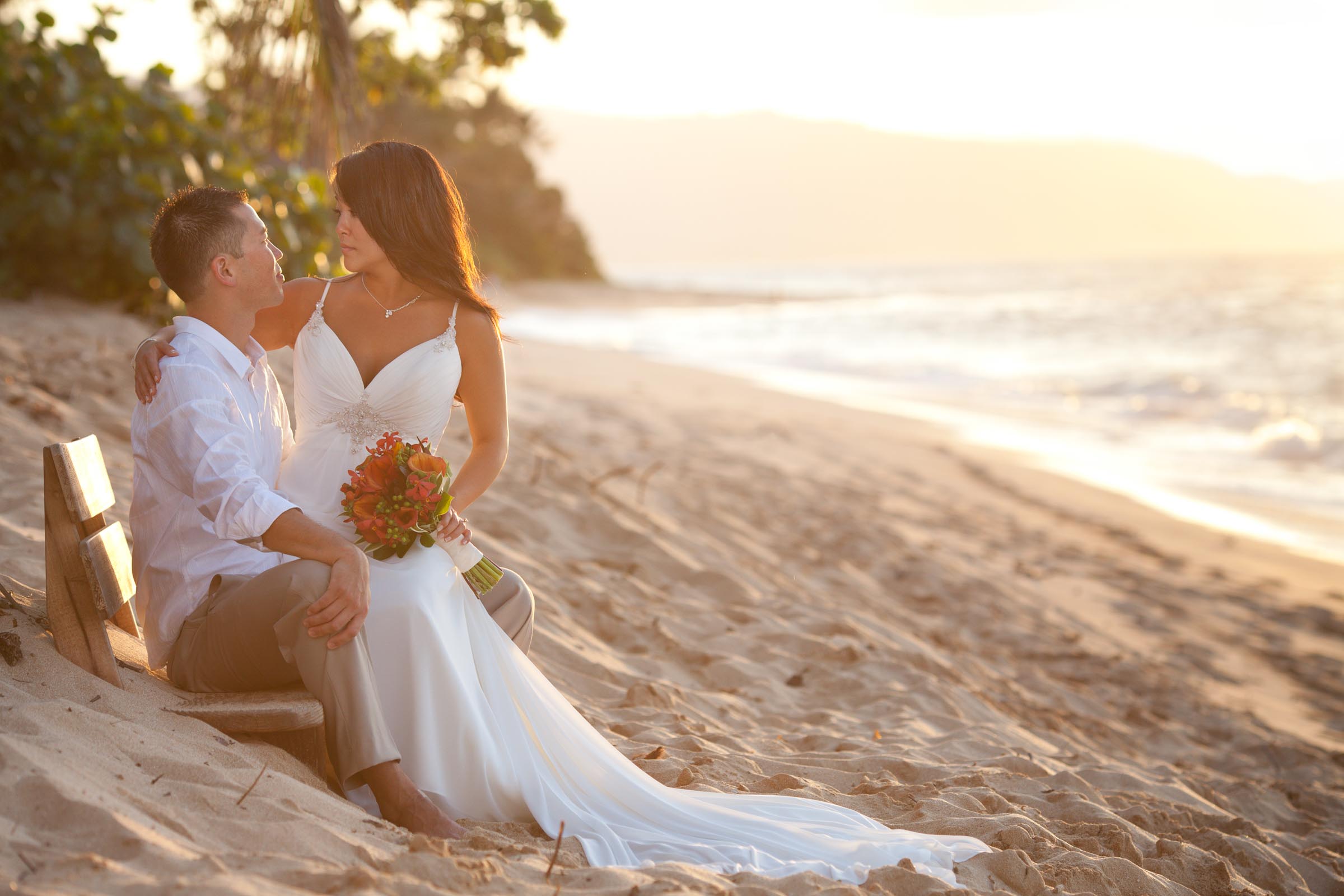 Hawaiian Weddings — wedding photography by Kim Sinton