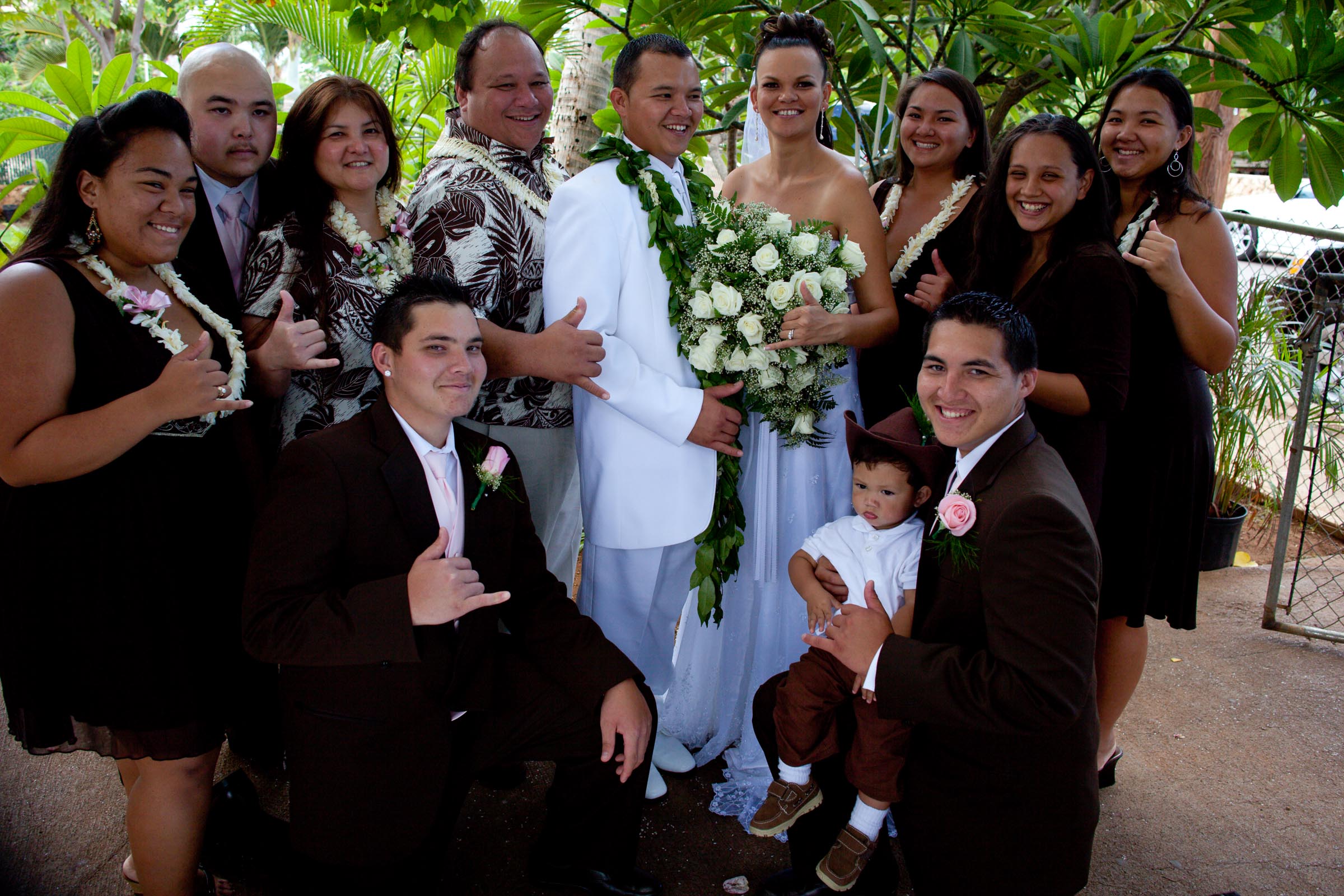 Hawaiian Weddings — wedding photography by Kim Sinton